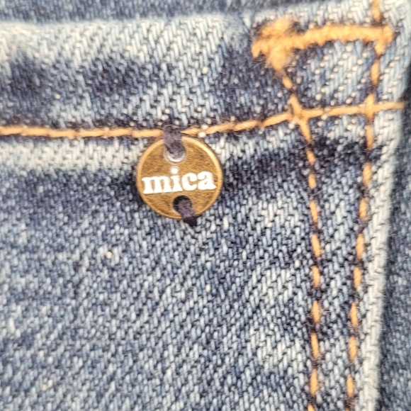 Mica Brand High Rise Blue Jeans with Classic Denim Features - Picture 6 of 7